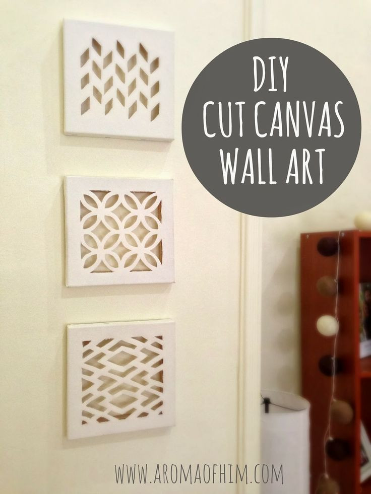 DIY Canvas Wall Decor
 Pinterest Feature Friday