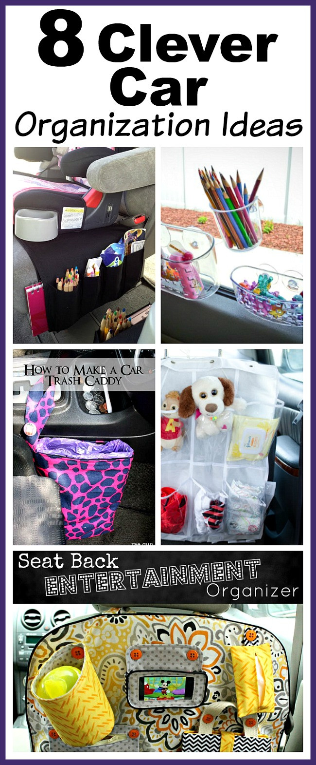 DIY Car Organization Ideas
 8 Clever Car Organization Ideas Frugal Ways to Organize