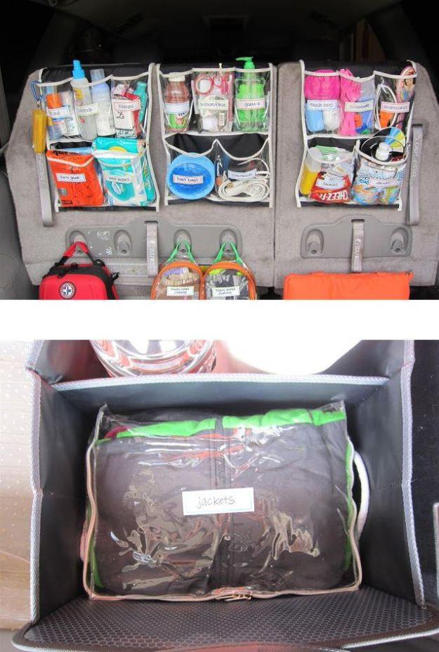 DIY Car Organization Ideas
 35 Genius DIY Car Organizing Ideas