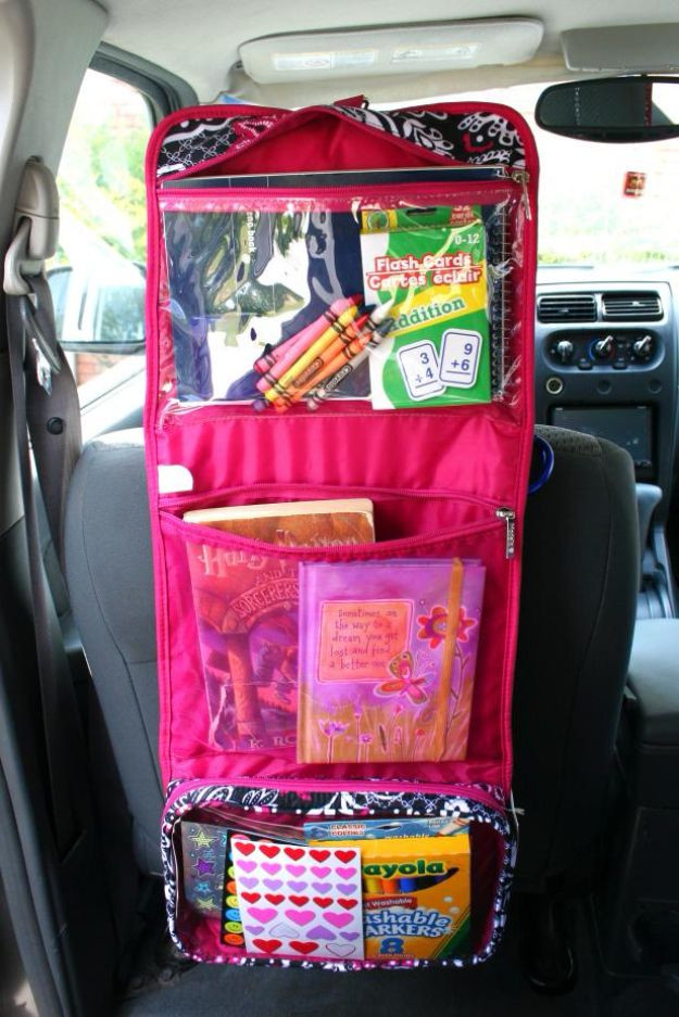 DIY Car Organization Ideas
 15 Super Easy DIY Car Organization Ideas For Your Road Trips