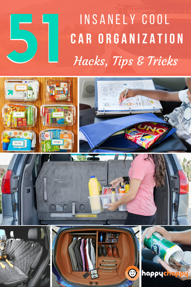 DIY Car Organization Ideas
 51 Insanely Awesome Car Organization Hacks Tips & Tricks