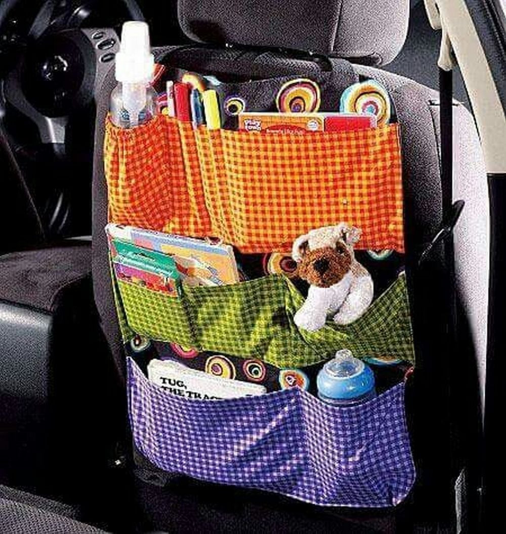 DIY Car Organizer
 DIY Back Seat Car Organizer – Craft projects for every fan