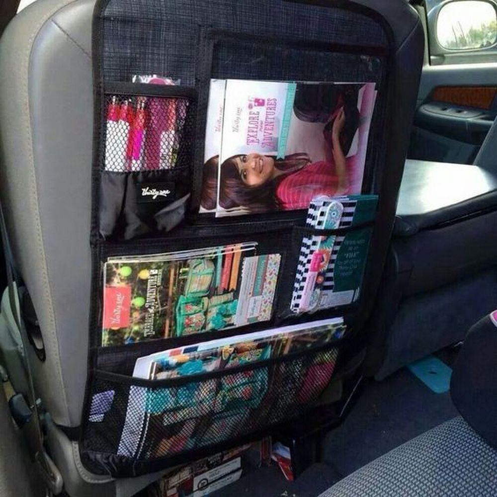 DIY Car Organizer
 DIY Back Seat Car Organizer – Craft projects for every fan