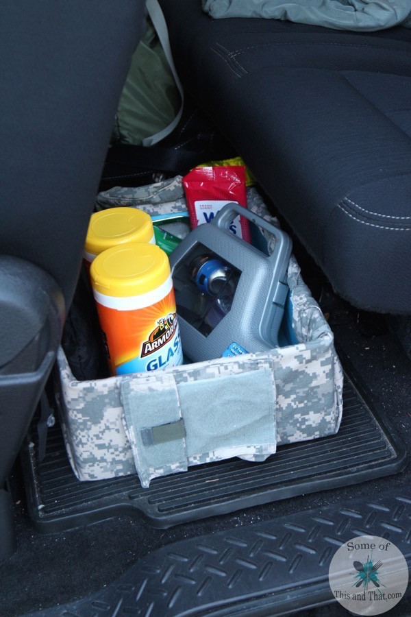 DIY Car Organizer
 DIY Car Organizer for Men Some of This and That