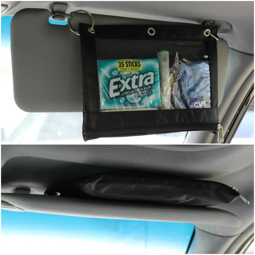 DIY Car Organizer
 Easy and Cheap DIY Car Organizer Newlywed Survival