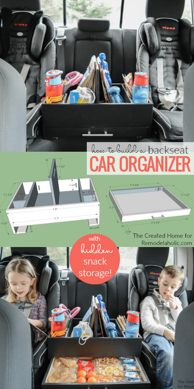 DIY Car Seat Organizer
 Remodelaholic