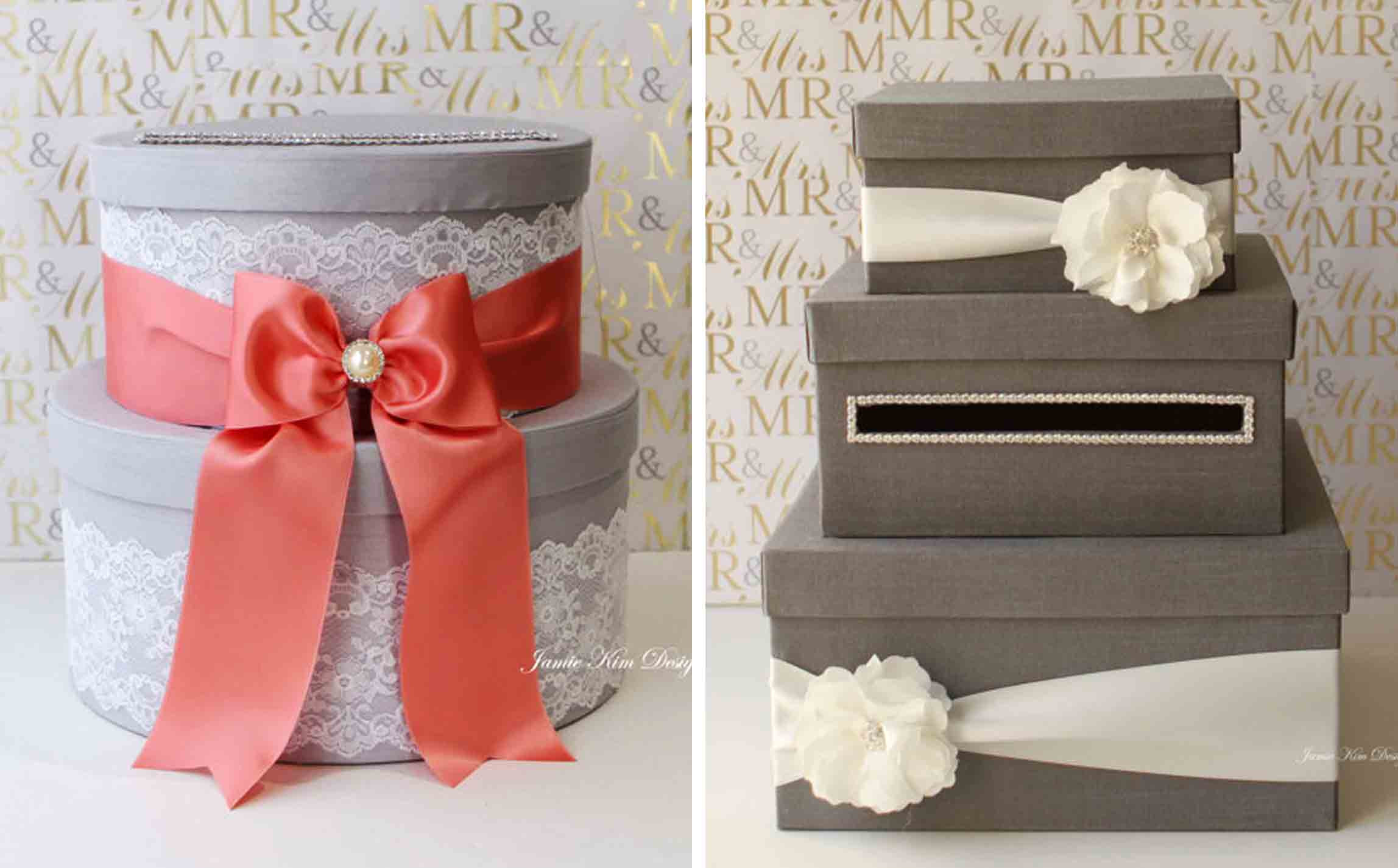 DIY Card Boxes Wedding
 18 DIY Wedding Card Boxes For Your Guests To Slip Your