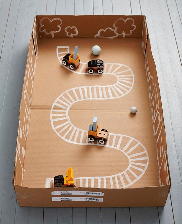 DIY Cardboard Box Projects
 4 Brilliant DIY Toys Made of Ikea Cardboard Boxes Petit