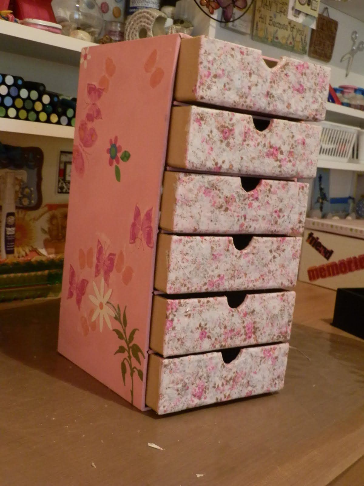 DIY Cardboard Box Storage
 diy cardboard box storage