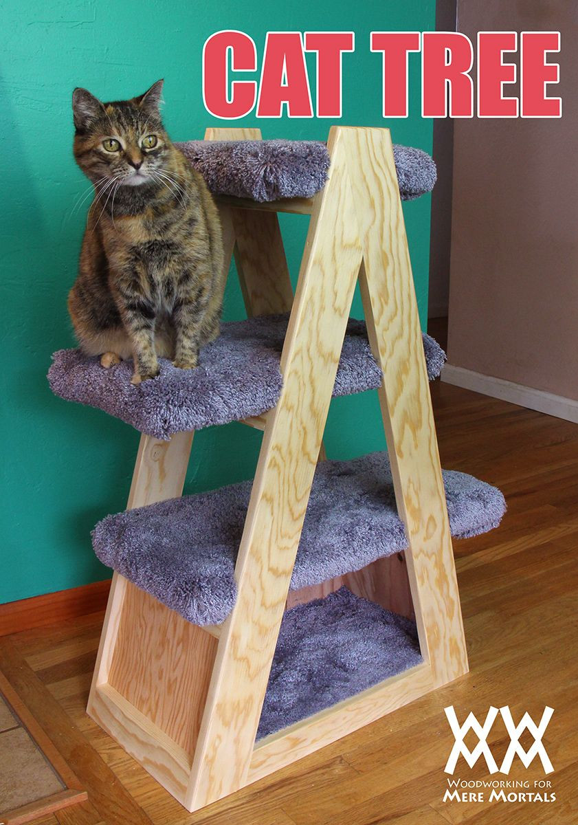 DIY Cat Condo Plans
 How to Make a Cat Tree