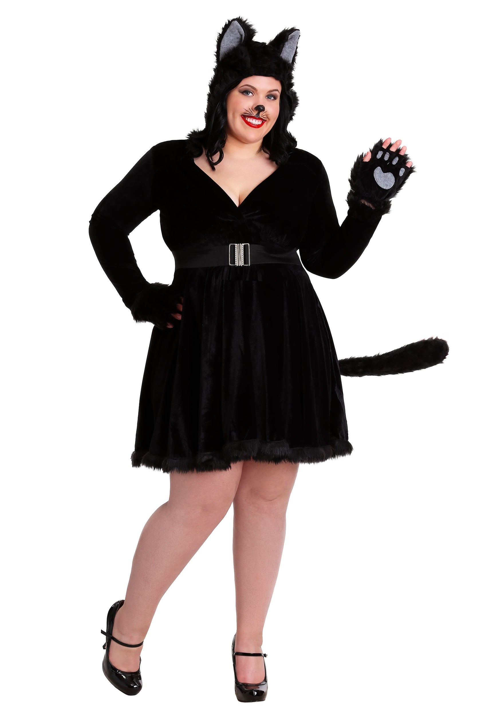 DIY Cat Costume For Adults
 Plus Size Women s Black Cat Costume