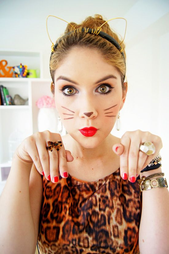 DIY Cat Costume For Adults
 23 best images about CAT Costume & Makeup on Pinterest