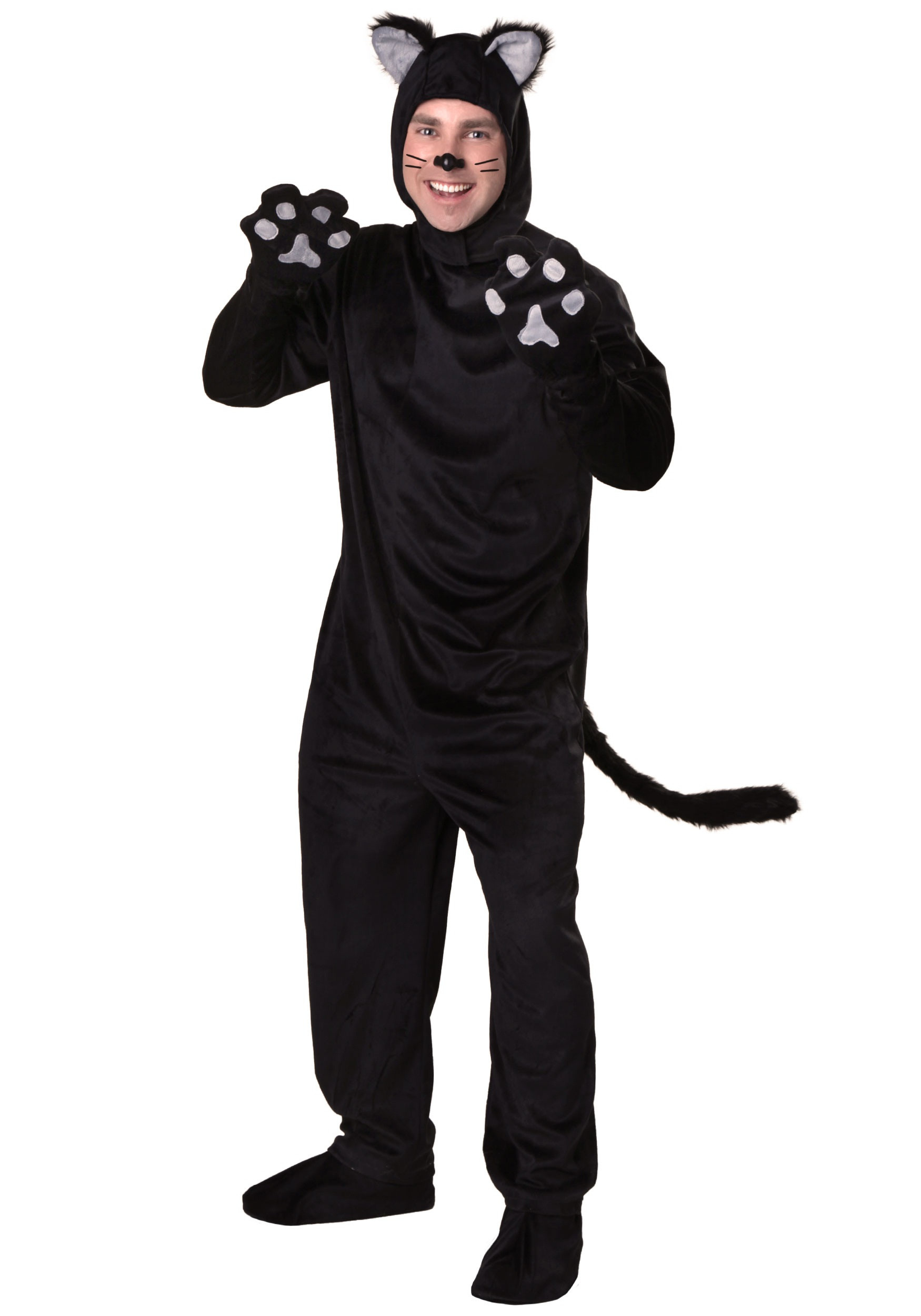 DIY Cat Costume For Adults
 Adult Black Cat Costume