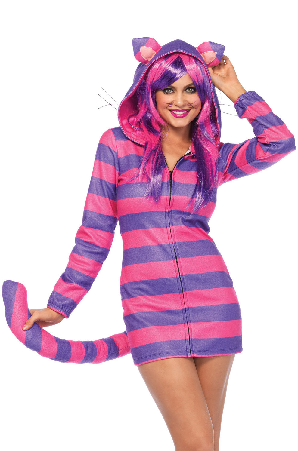DIY Cat Costume For Adults
 Cozy Cheshire Cat Adult Costume PureCostumes