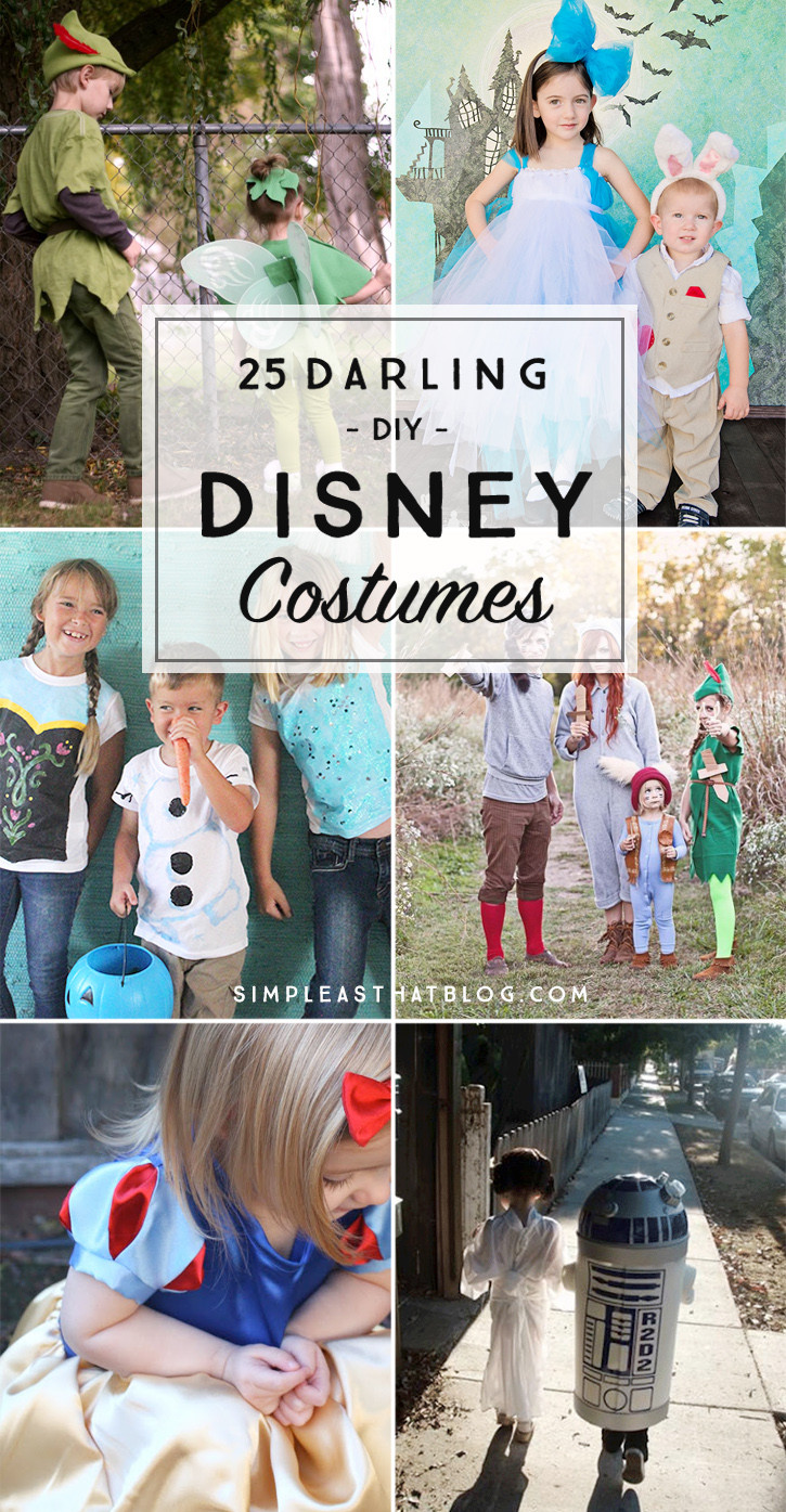 DIY Character Costumes
 25 Darling DIY Disney Costumes