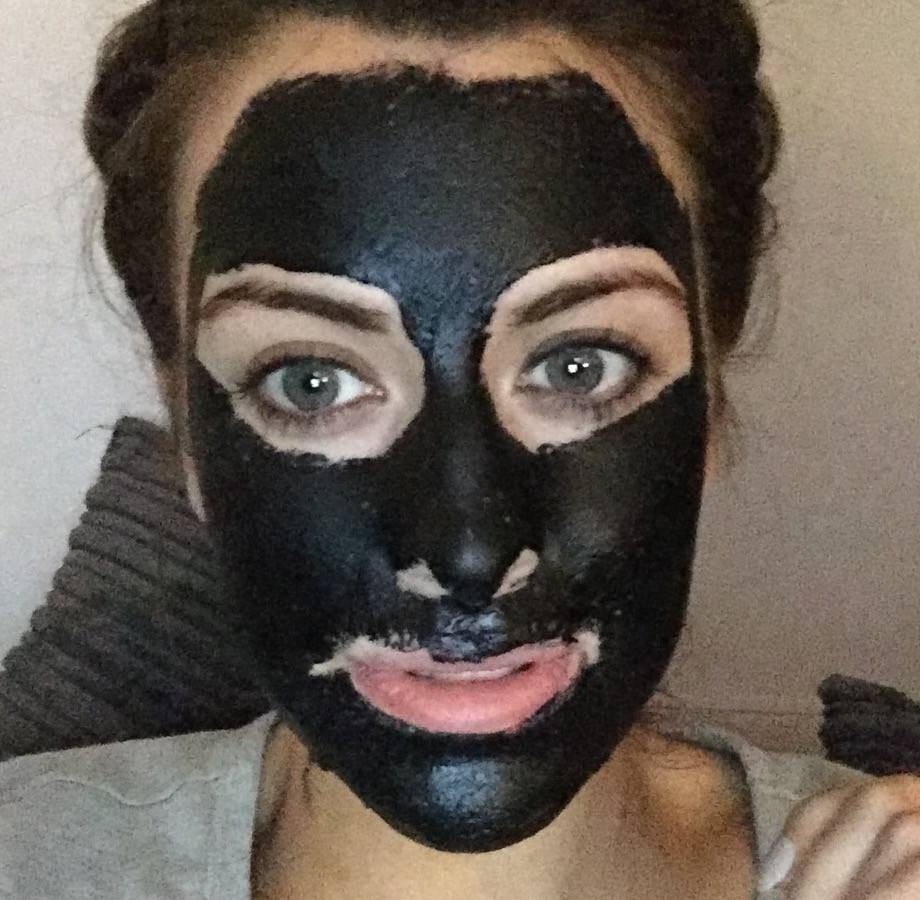 DIY Charcoal Mask With Glue
 Charcoal and GLUE face mask The results Eleise