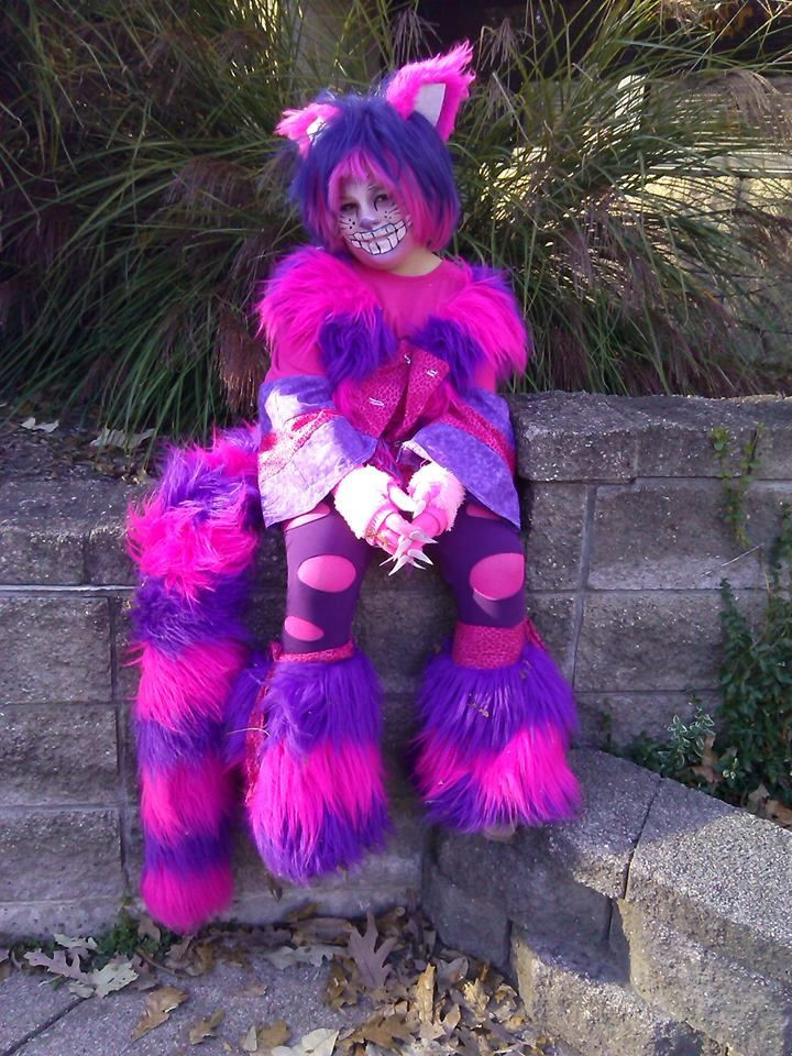 DIY Cheshire Cat Costume
 Cheshire Cat homemade costume