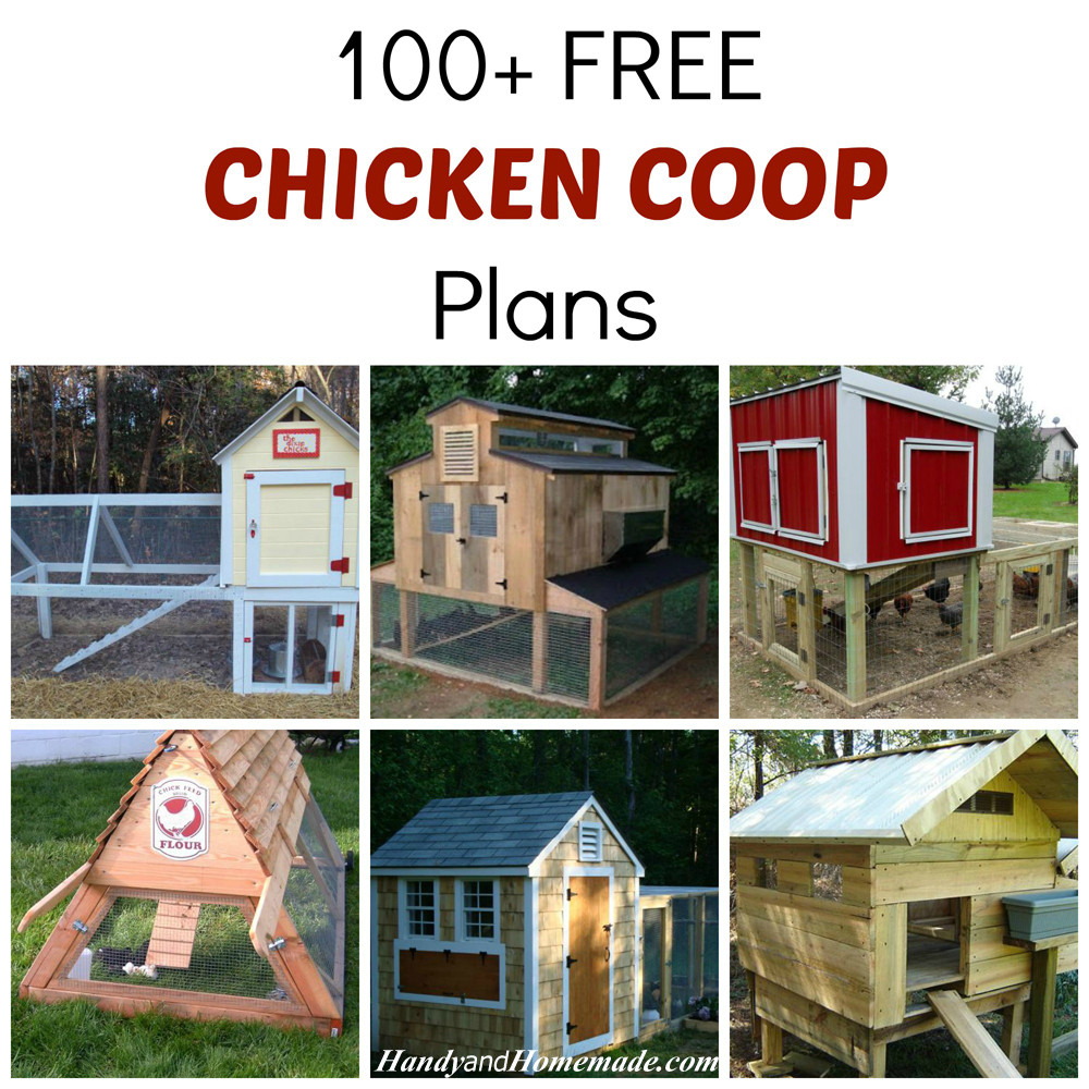 DIY Chicken Coop Plans Free
 100 Free DIY Chicken Coop Plans And Ideas