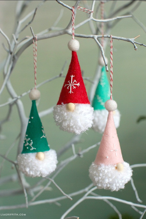 DIY Christmas Crafts
 DIY Gnome Ornaments Holiday Inspiration Hoosier Homemade