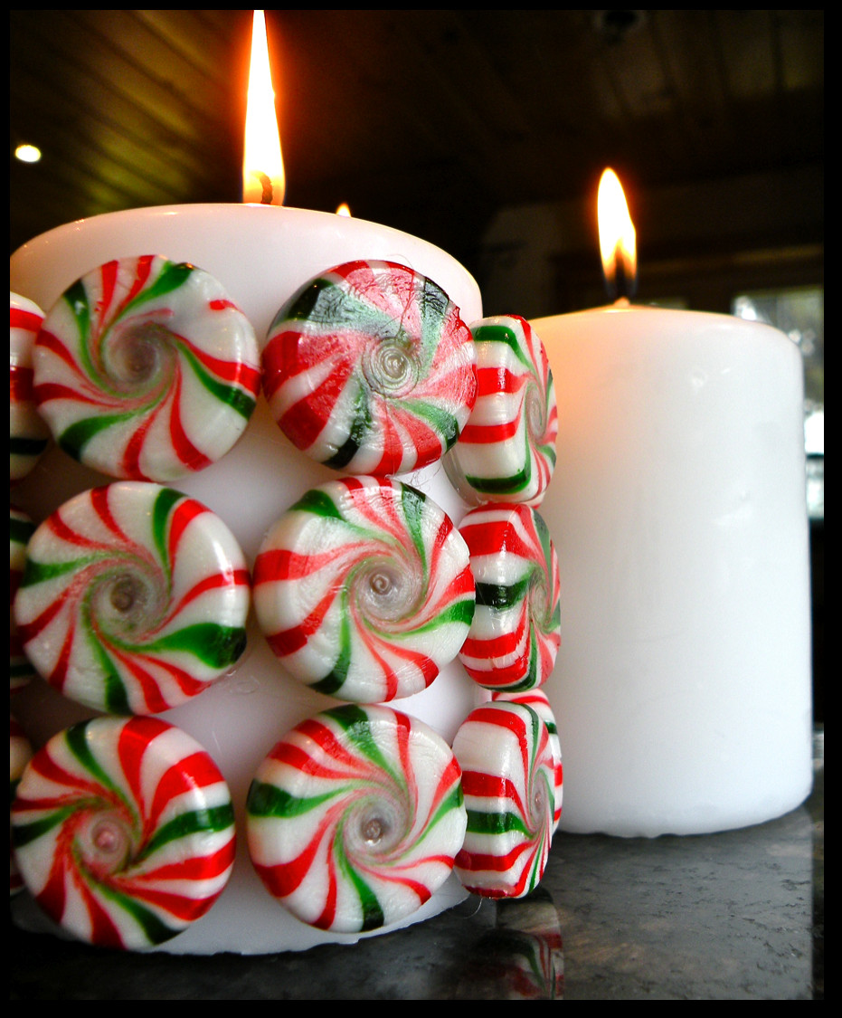 DIY Christmas Crafts
 Killer Crafts DIY Holiday Peppermint Candy Candle