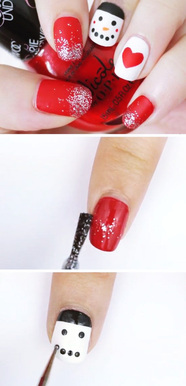 Diy Christmas Nail Art
 35 DIY Christmas Nail Art Designs Tutorials to Make in No Time