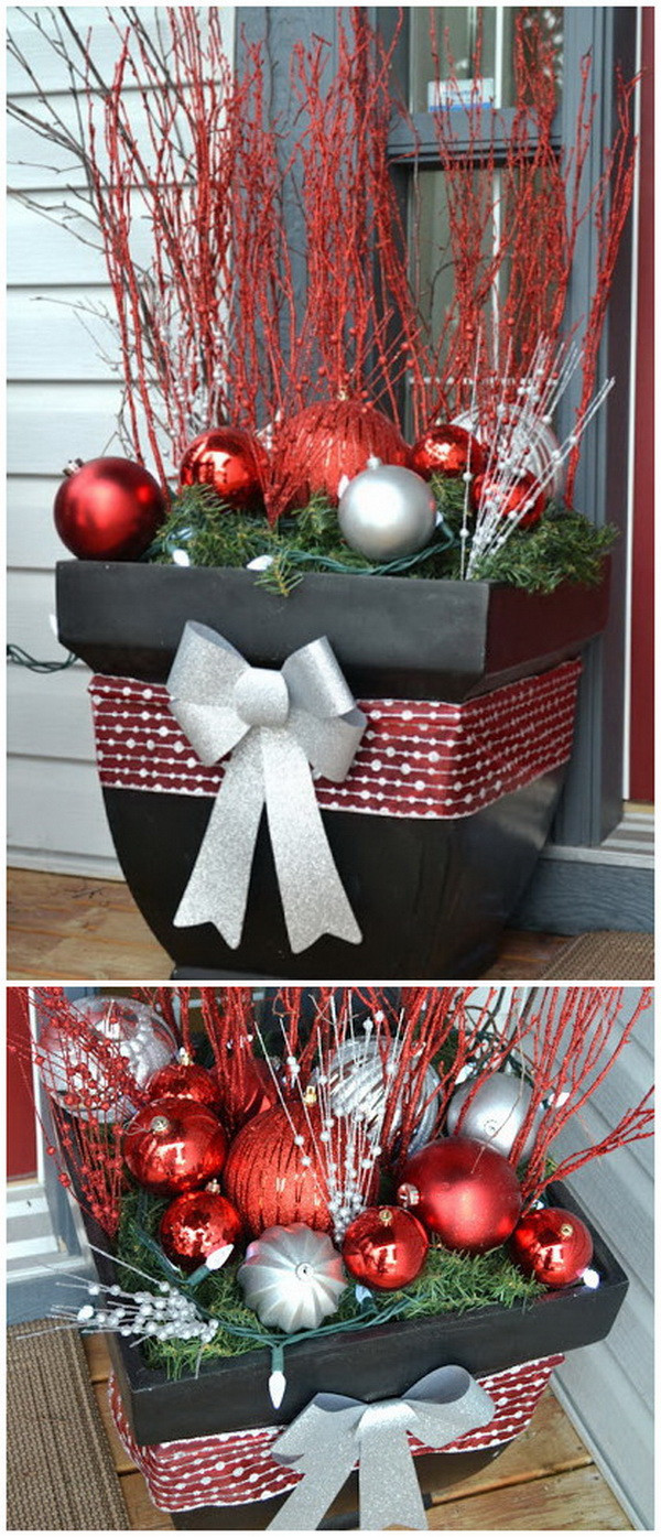 DIY Christmas Outdoor Decorations Ideas
 30 Amazing DIY Outdoor Christmas Decoration Ideas For