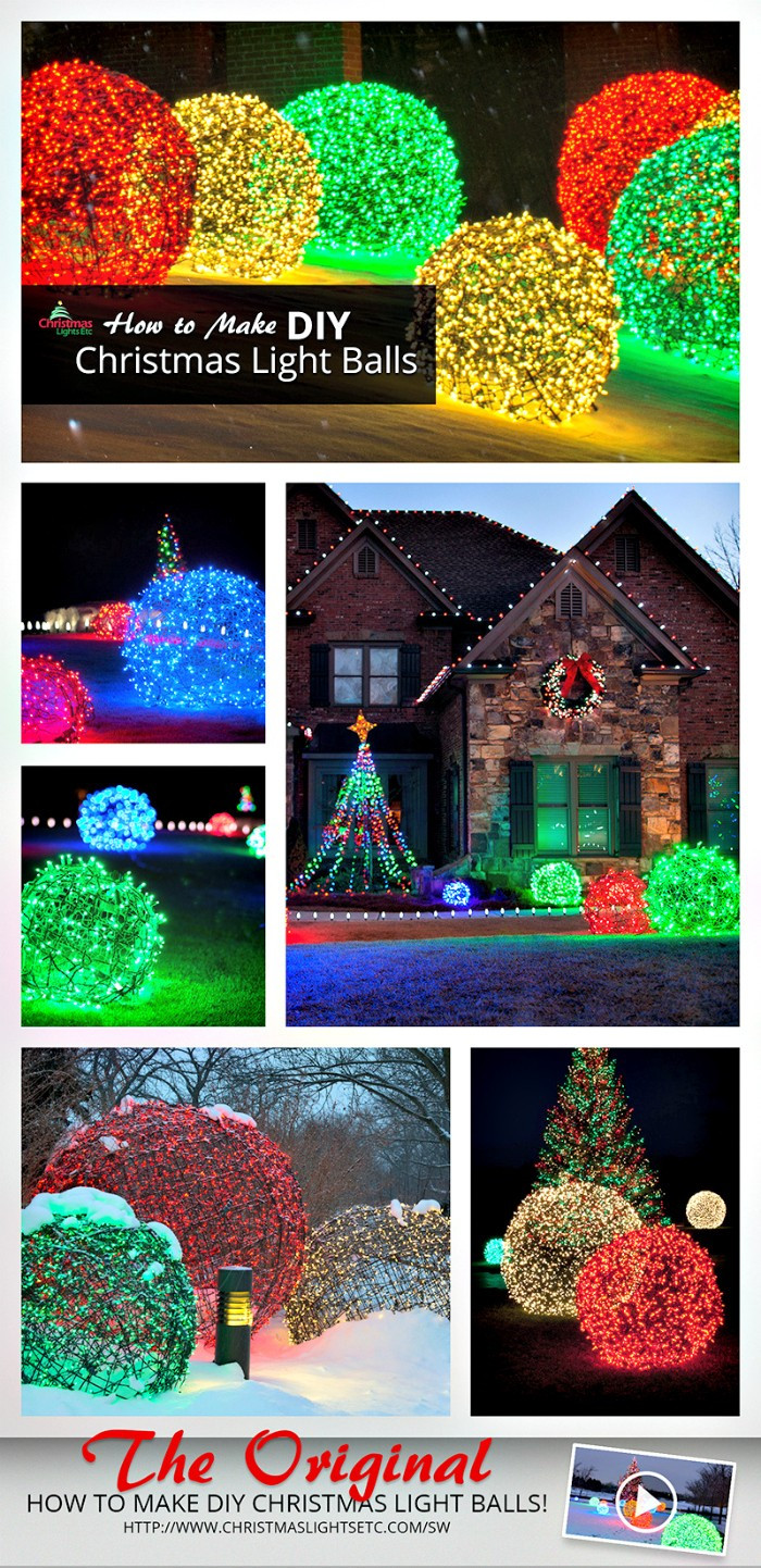 DIY Christmas Outdoor Decorations Ideas
 21 Cheap DIY Outdoor Christmas Decorations • DIY Home Decor