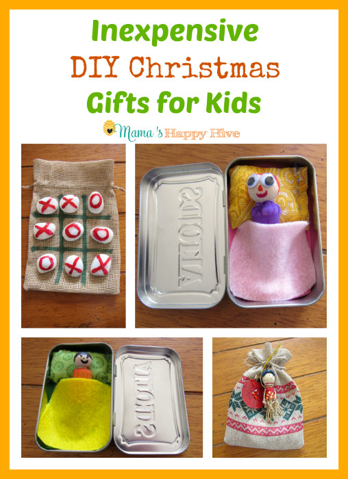 DIY Christmas Presents For Kids
 Inexpensive DIY Christmas Gifts for Kids Mama s Happy Hive