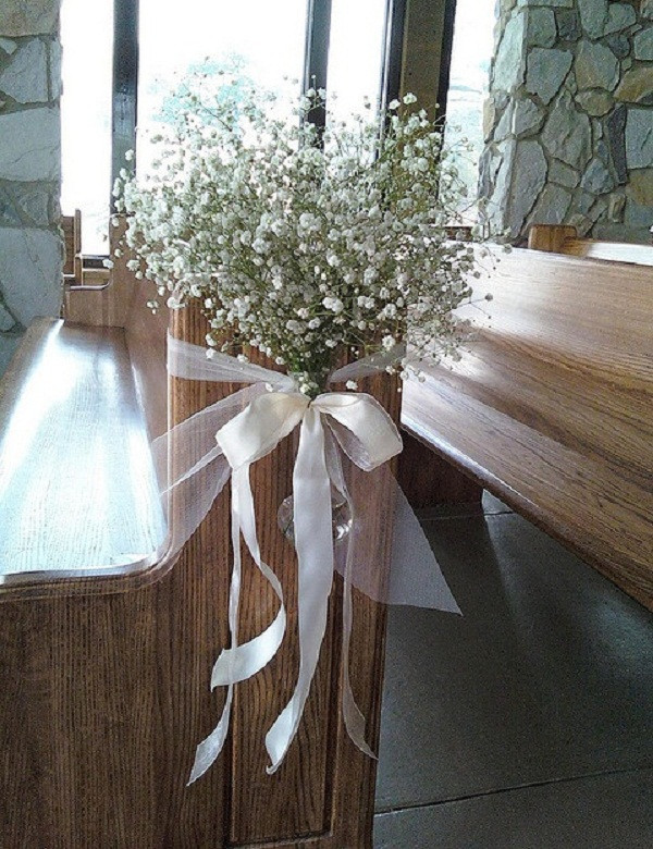 DIY Church Wedding Decorations
 Creative Church Wedding Decorations Easyday