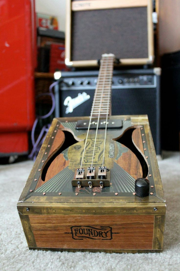 DIY Cigar Box Guitar
 1310 best DIY Instruments images on Pinterest