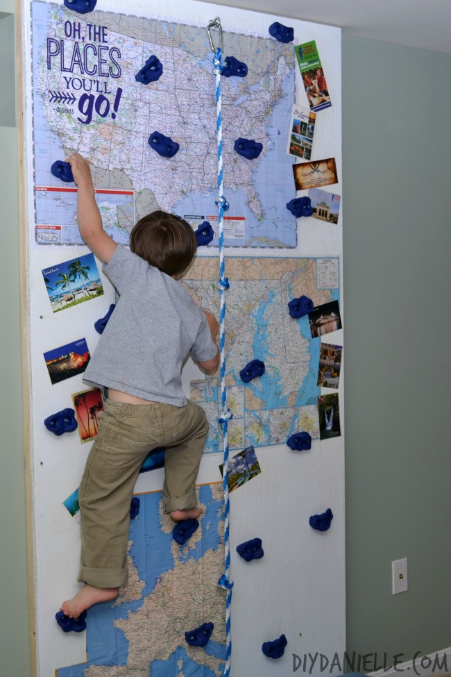 DIY Climbing Wall For Kids
 How to Build an Indoor Rock Climbing Wall