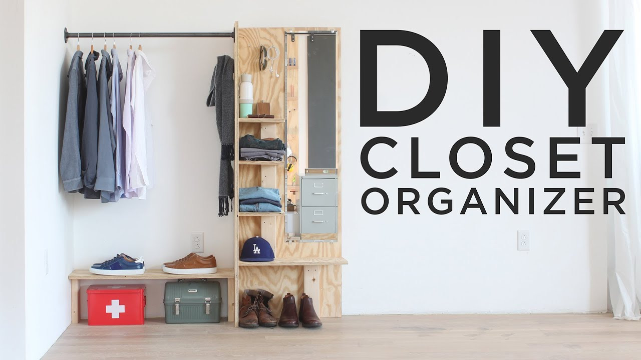DIY Closet Organization Plans
 DIY Closet Organizer