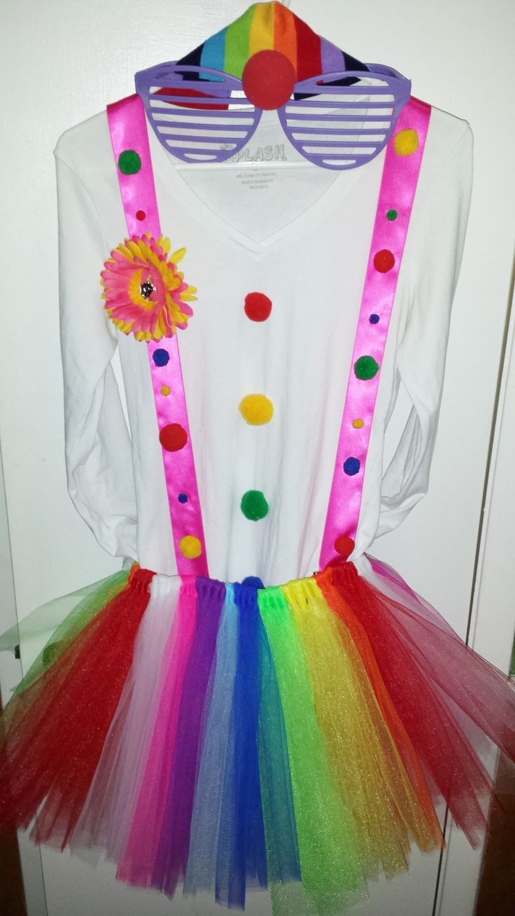 DIY Clown Costumes
 Simple DIY homemade clown costume