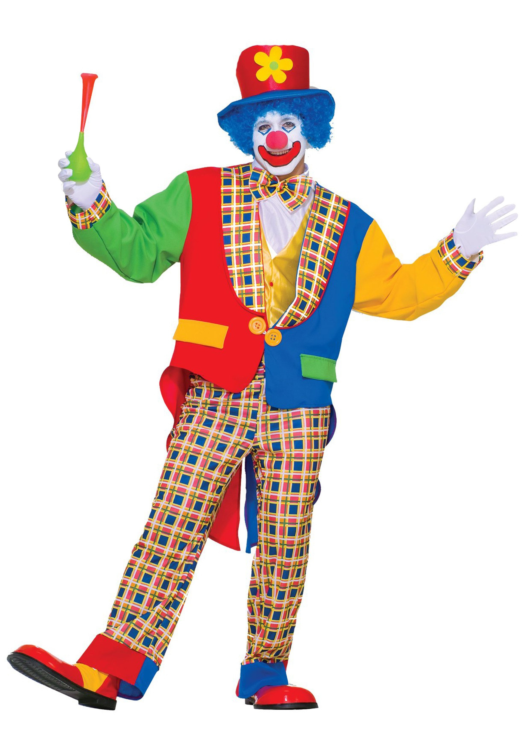 DIY Clown Costumes
 Adult Clown Costume Men s Clown Halloween Costumes