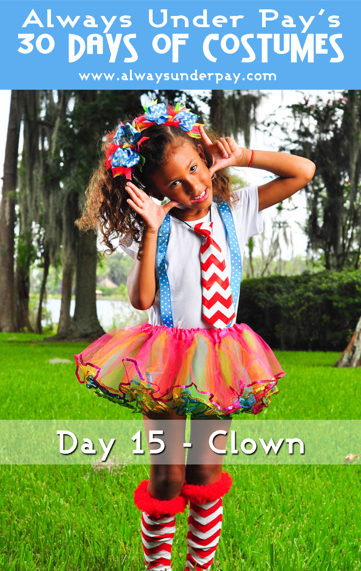 DIY Clown Costumes
 Day 15 – Clown DIY Halloween Costume Tutorial Cheap Easy