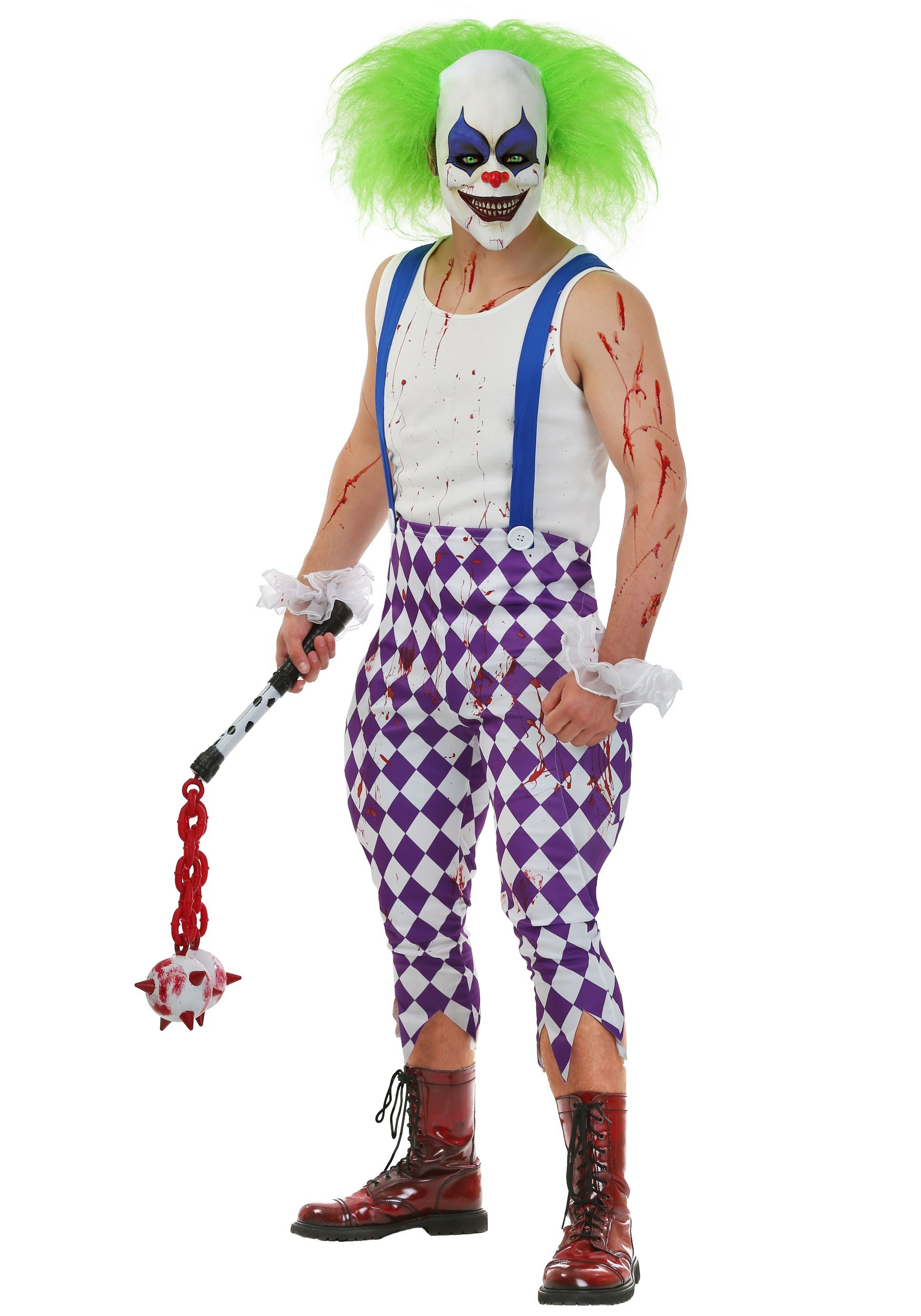 DIY Clown Costumes
 Men s Nightmare Clown Costume