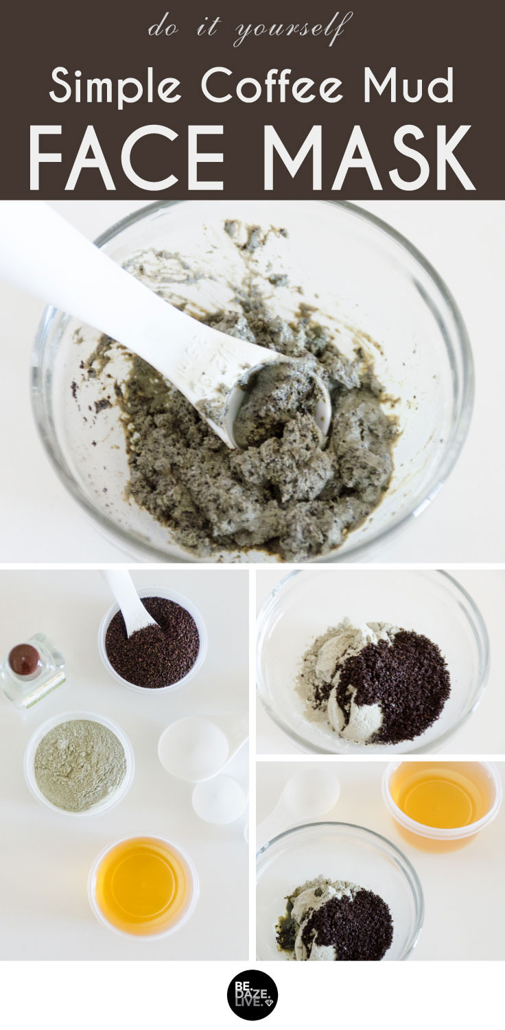 DIY Coffee Face Mask
 DIY Simple Coffee Mud Face Mask