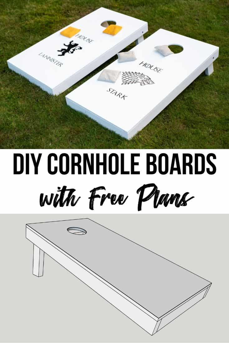 DIY Cornhole Plans
 DIY Cornhole Boards with Free Plans The Handyman s Daughter