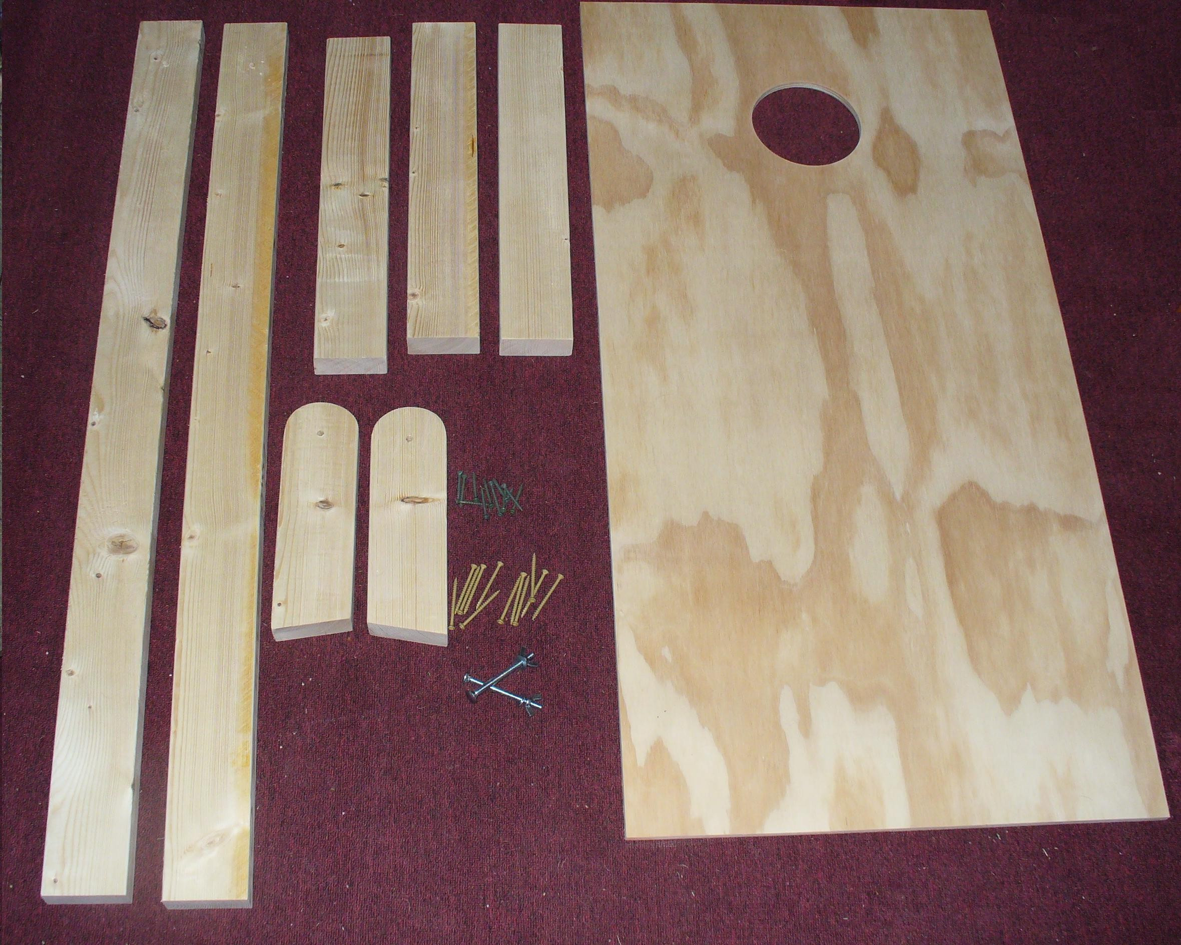 DIY Cornhole Plans
 Set of 2 Cornhole Boards Do It Yourself Cornhole Boards