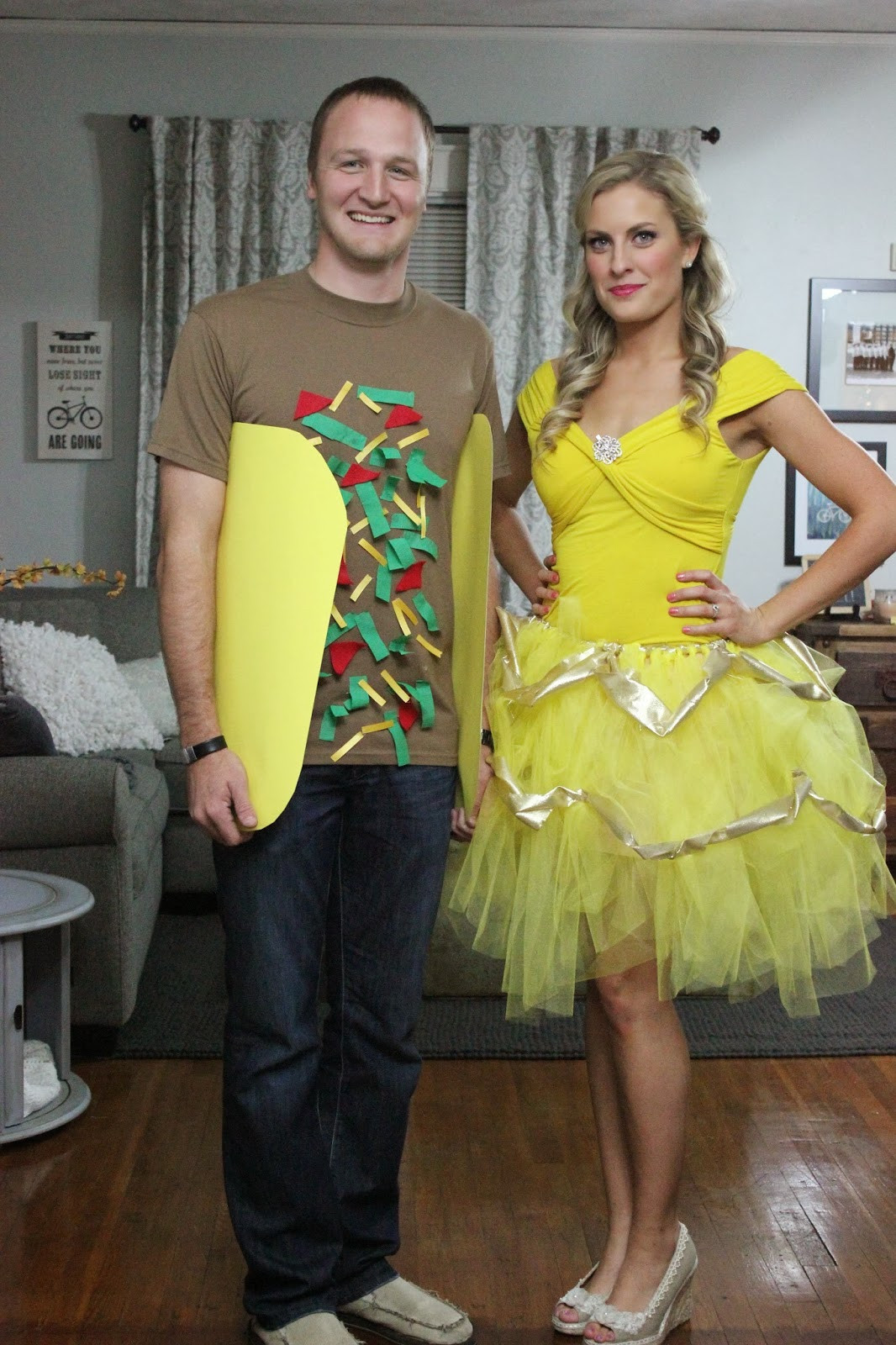 DIY Costume Ideas
 Katie in Kansas DIY Couples Halloween Costume Ideas