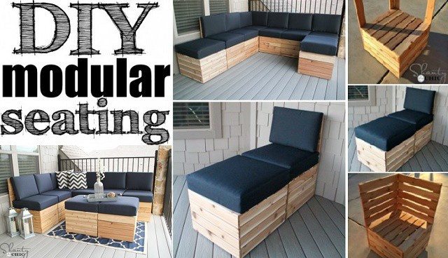 DIY Couch Plans
 DIY Modular Sofa For The Patio Free Plans