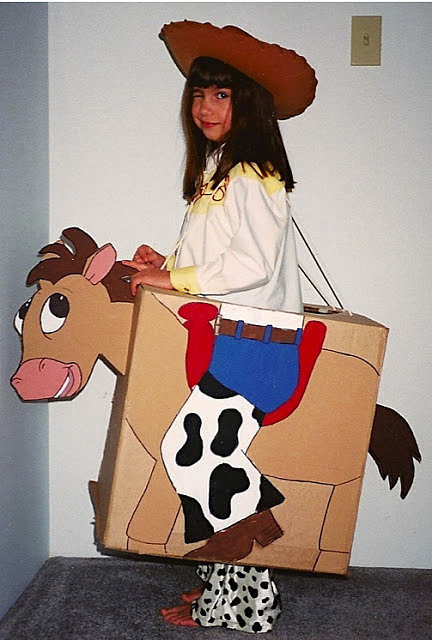 DIY Cowboy Costume
 A Horse For Your Cowboy or Cowgirl