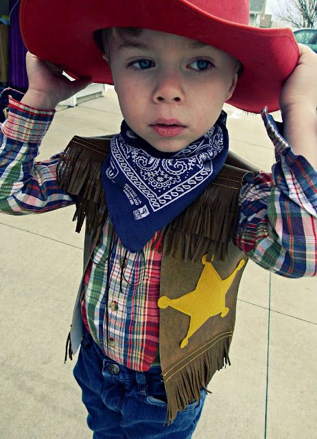 DIY Cowboy Costume
 How to be a cowboy A tutorial With drawings