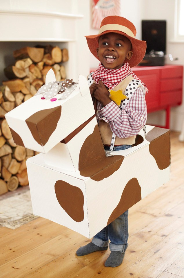 DIY Cowboy Costume
 25 DIY Halloween Costumes For Little Boys