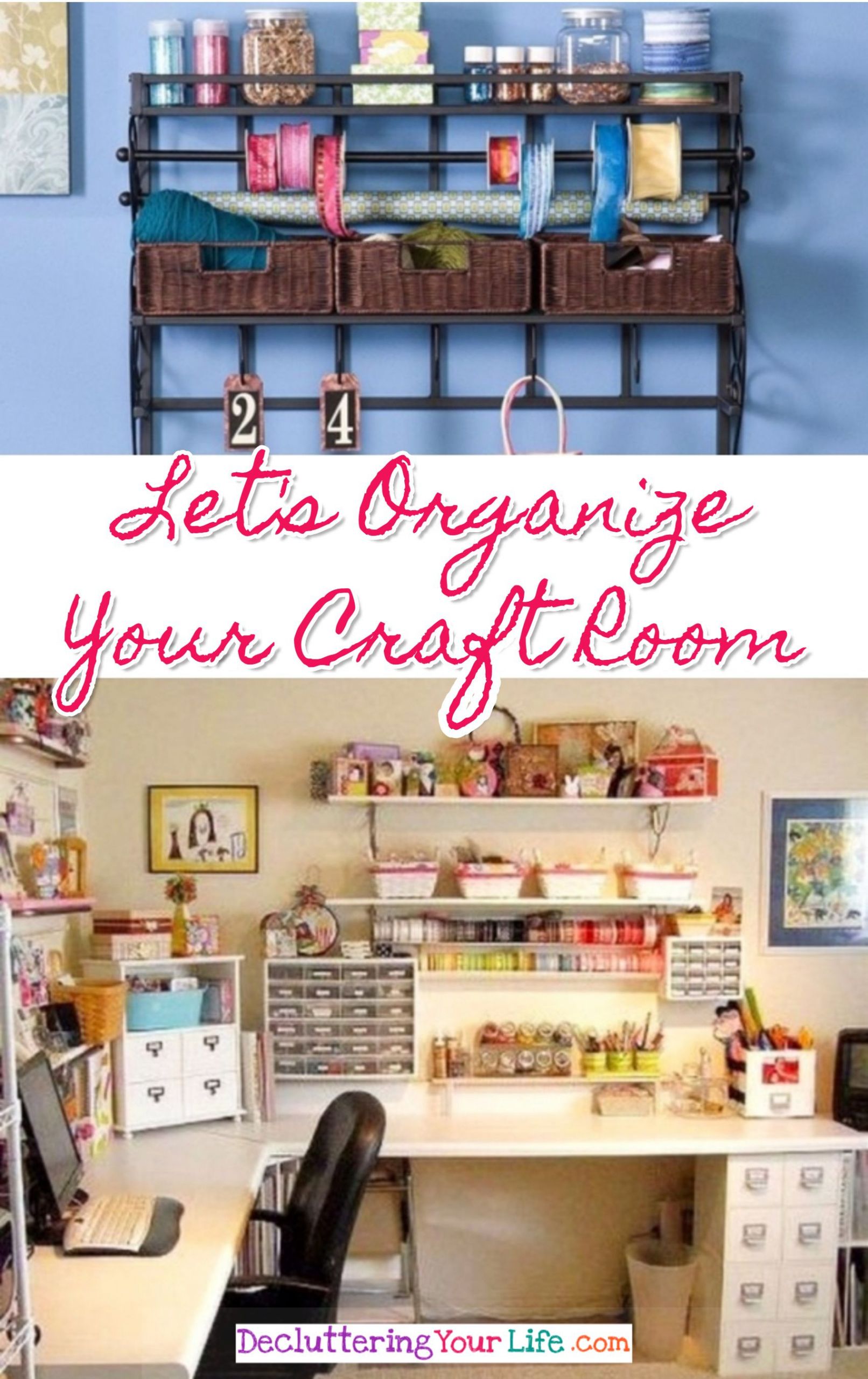 DIY Craft Room Organization Ideas
 Craft Room Organization Unexpected & Creative Ways to