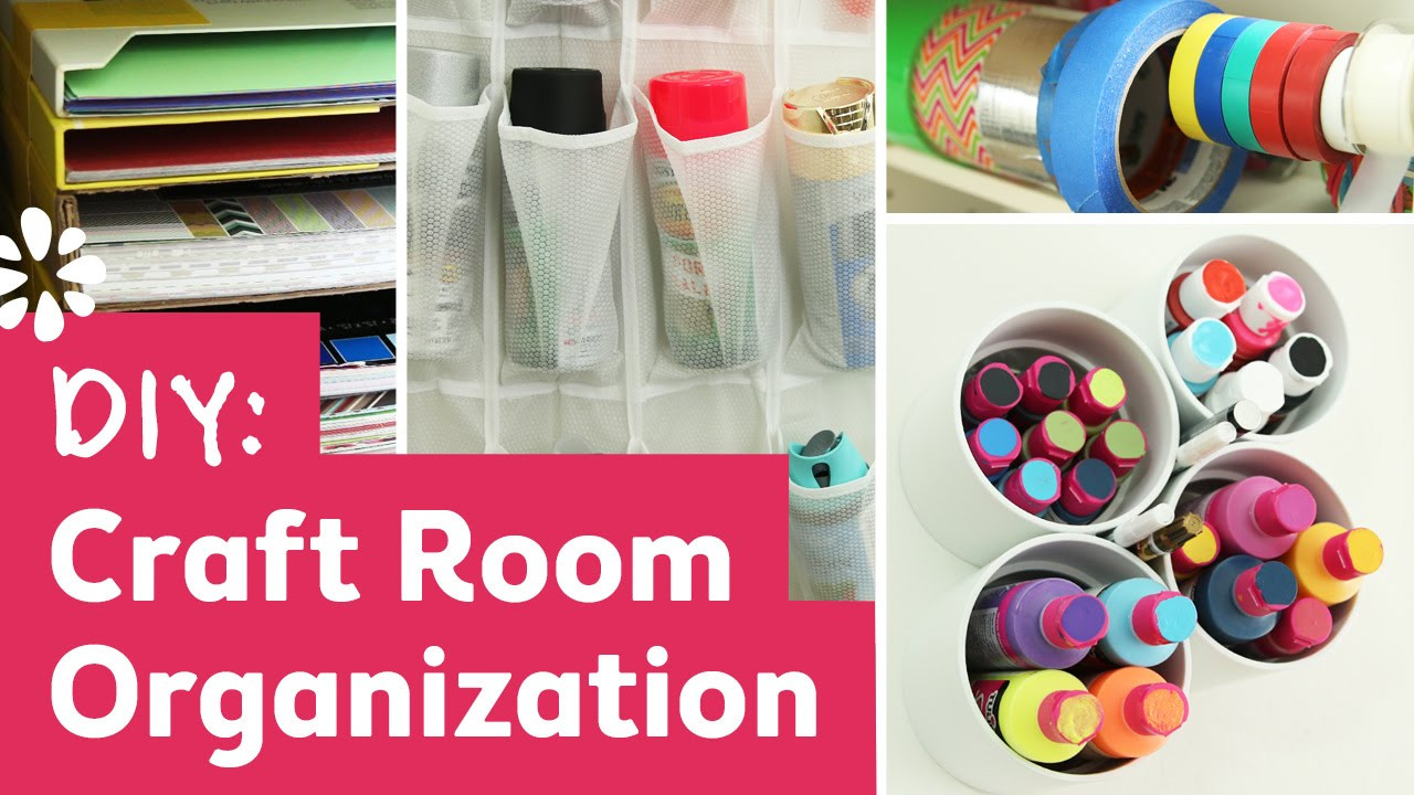 DIY Craft Room Organization Ideas
 DIY Craft Room Organization Ideas