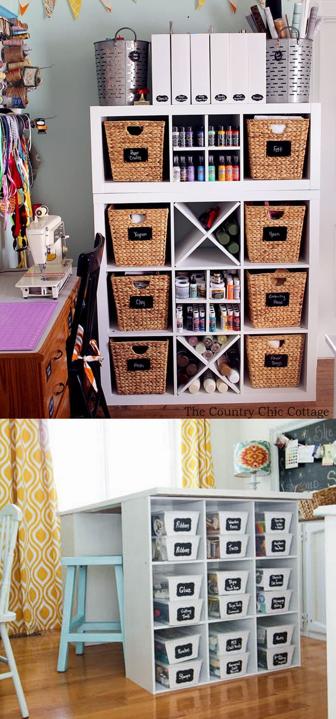 DIY Craft Room Organization Ideas
 21 Inspiring Workshop and Craft Room Ideas for DIY