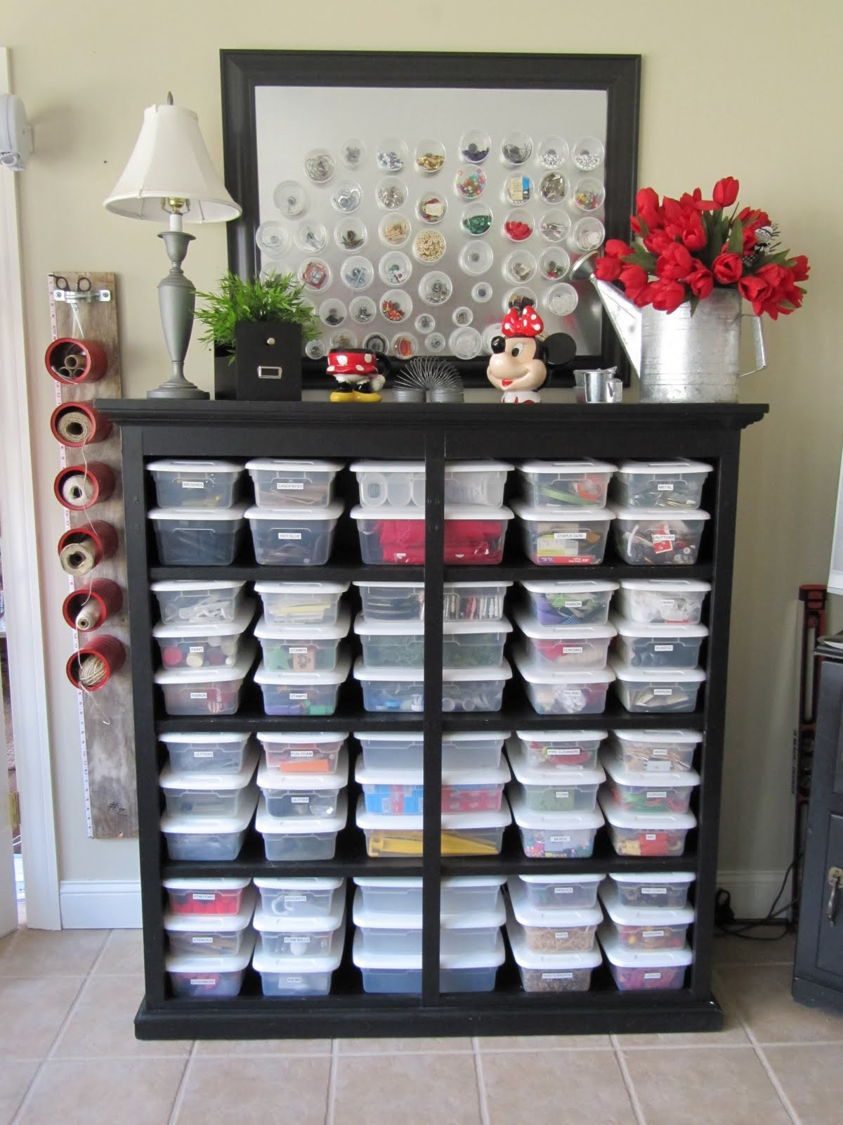 DIY Craft Room Organization Ideas
 All The Joy Tuesday Ten Craft Organization Ideas