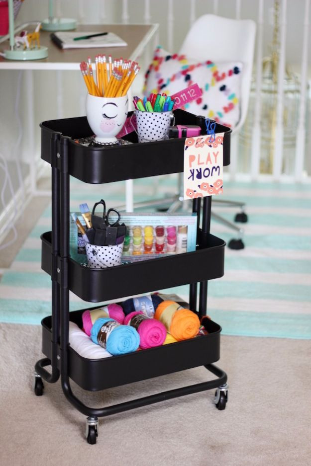 DIY Crafts Organization
 15 Practical DIY Storage Ideas For Your Crafting Space