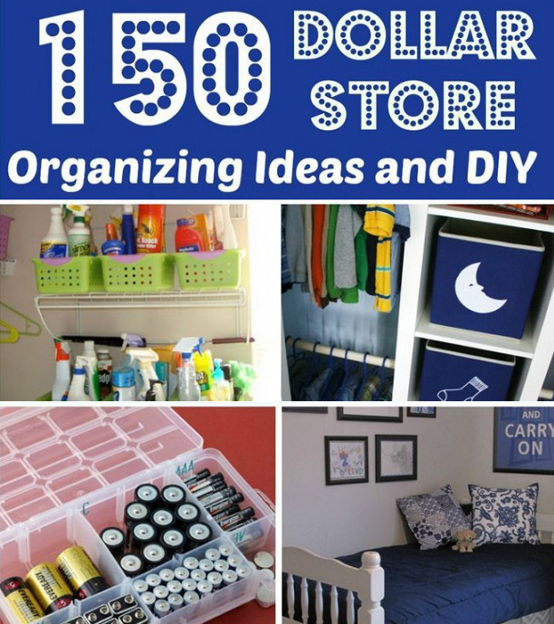 DIY Crafts Organization
 DIY & Crafts 150 Dollar Store Organization Ideas And